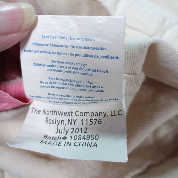 Hello Kitty Canvas Tote Bag Sanrio 2012 Licensed Reusable SmallShopper Purse Bag - Picture 7 of 11